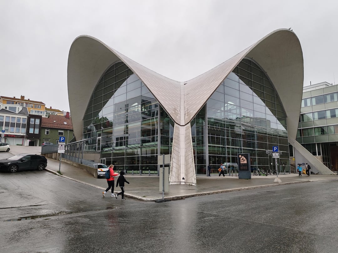 Tromsø , Norway. Public library. Construction ended 2005.