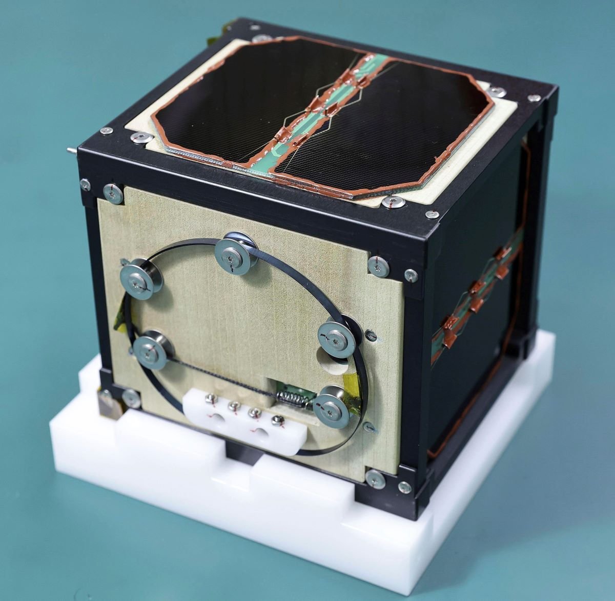 World's 1st wooden satellite