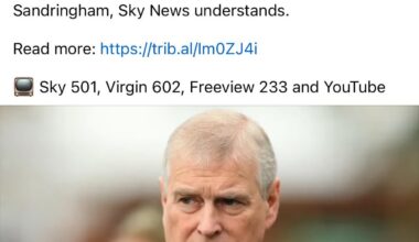 Prince Andrew news