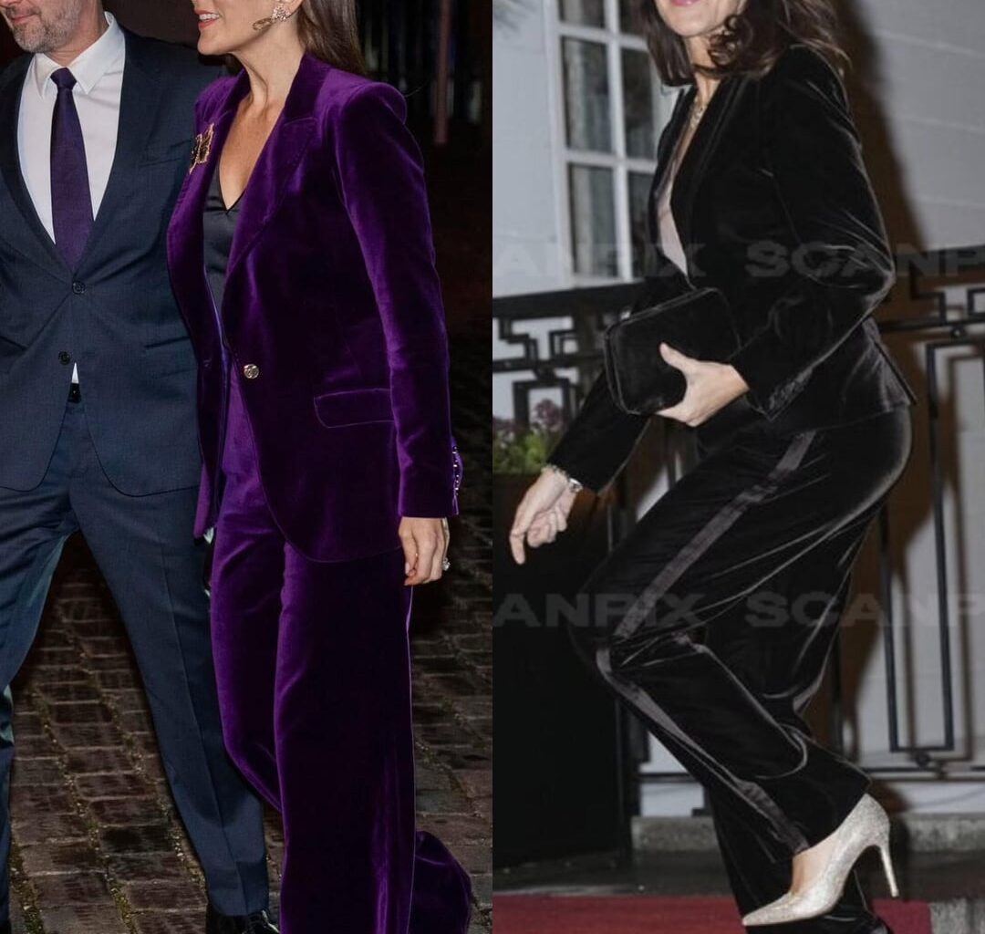 Velvet suits are back in fashion