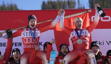 Doublé suisse! Murisier s'impose devant Odermatt - rts.ch