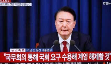 Corea del Sud, dopo il caos legato alla legge marziale possibile voto su impeachment Yoon