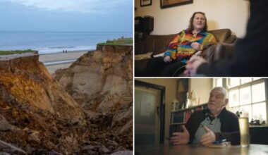 'Our homes are falling into the sea - and nobody is paying attention'