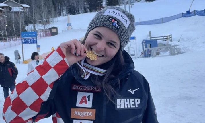 Croatian ski sensation Zrinka Ljutić gets first World Cup victory