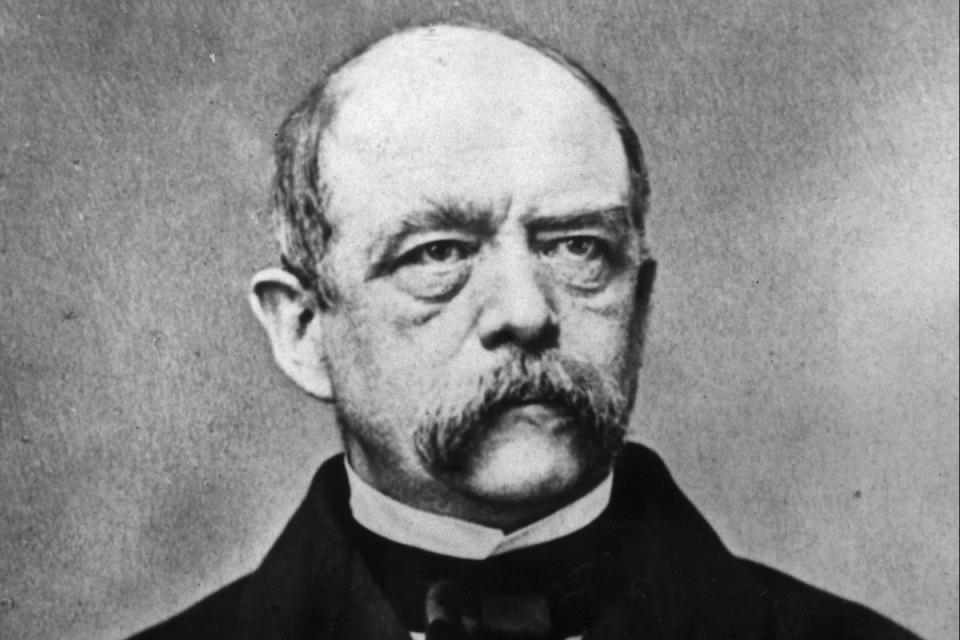 The siblings are descendants of Otto von Bismarck, who cemented the family’s legacy as a Prussian statesman and diplomat who oversaw the unification of Germany. (Getty Images)