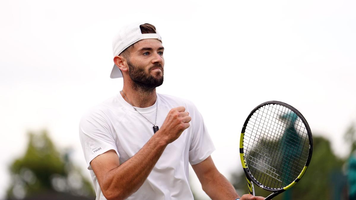 Jacob Fearnley shines on Davis Cup debut as Great Britain level Japan tie