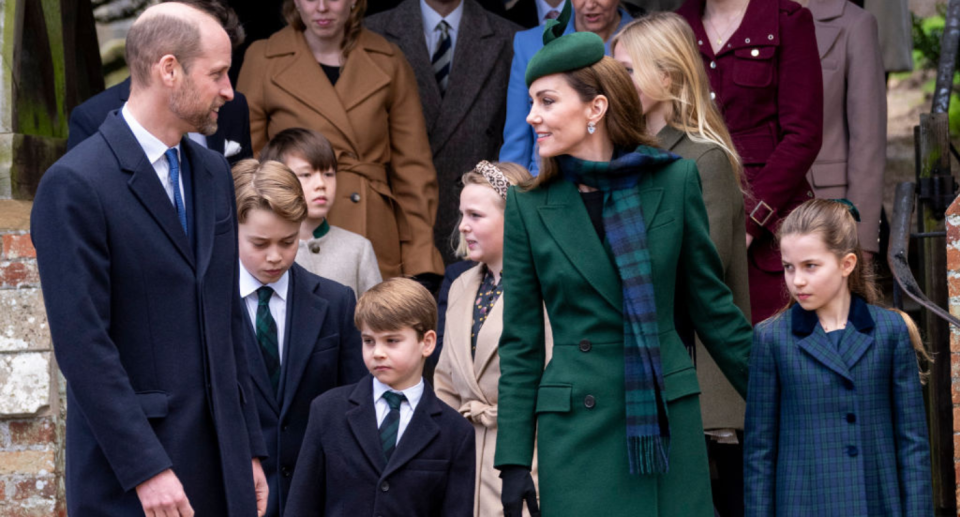 Prince William Kate Middleton christmas day