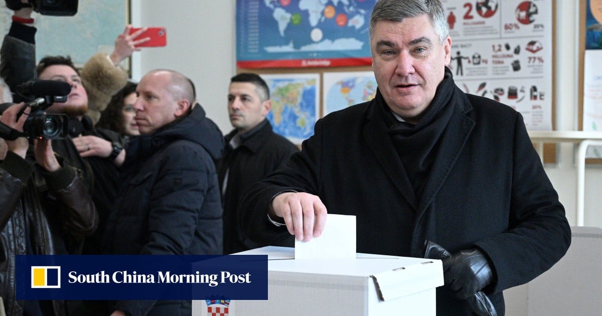 Croatia’s president favoured to win run-off amid EU and Nato tensions