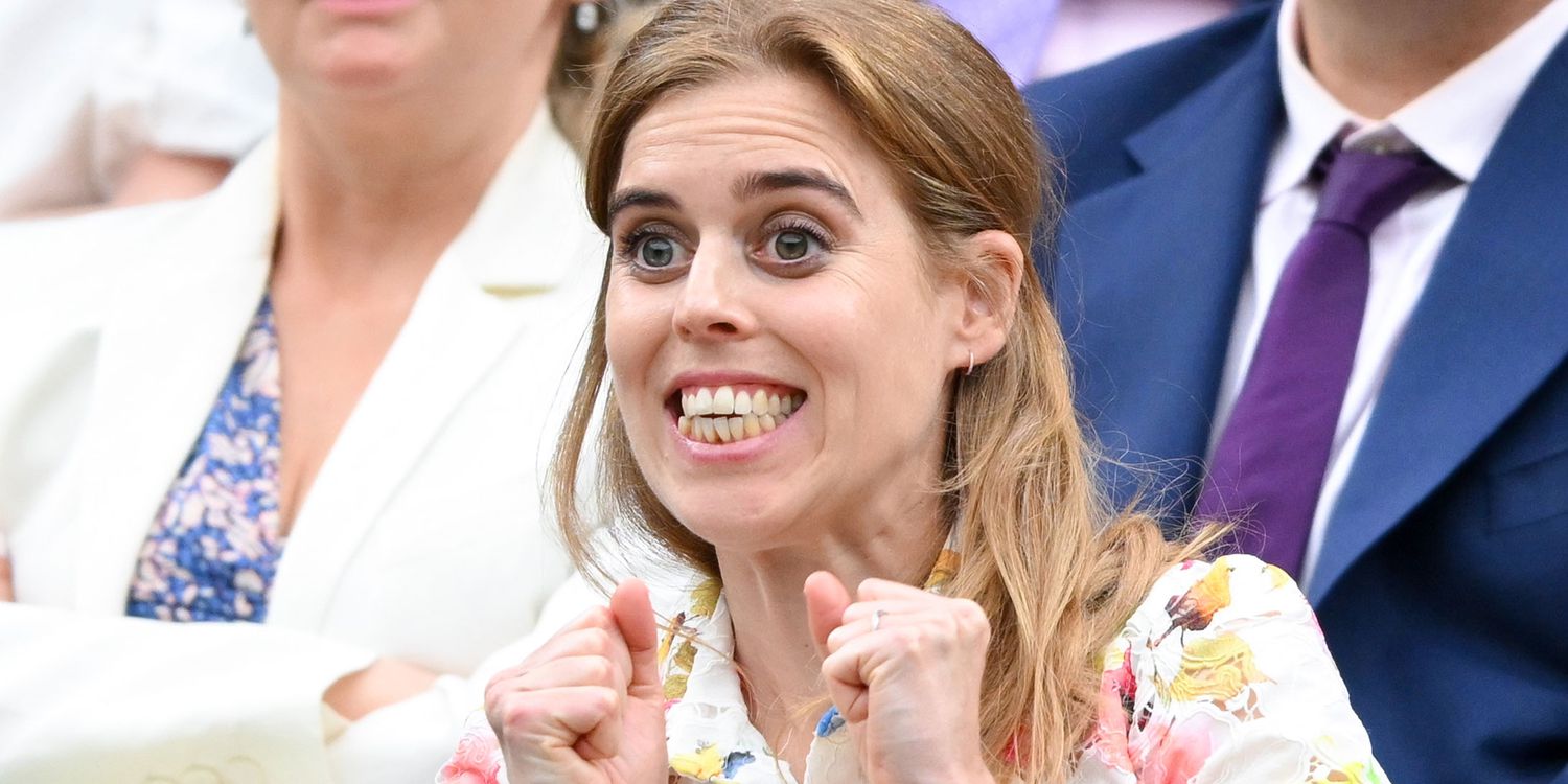 Princess Beatrice Had the Best Reactions at Wimbledon