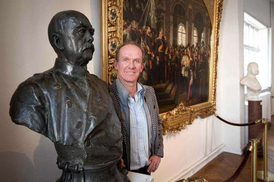 Carl-Eduard’s younger brother Gregor (pictured) inherited the family seat and adjoining forestry estate. (Alamy Stock Photo)