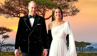 William and Kate renew their vows in Africa