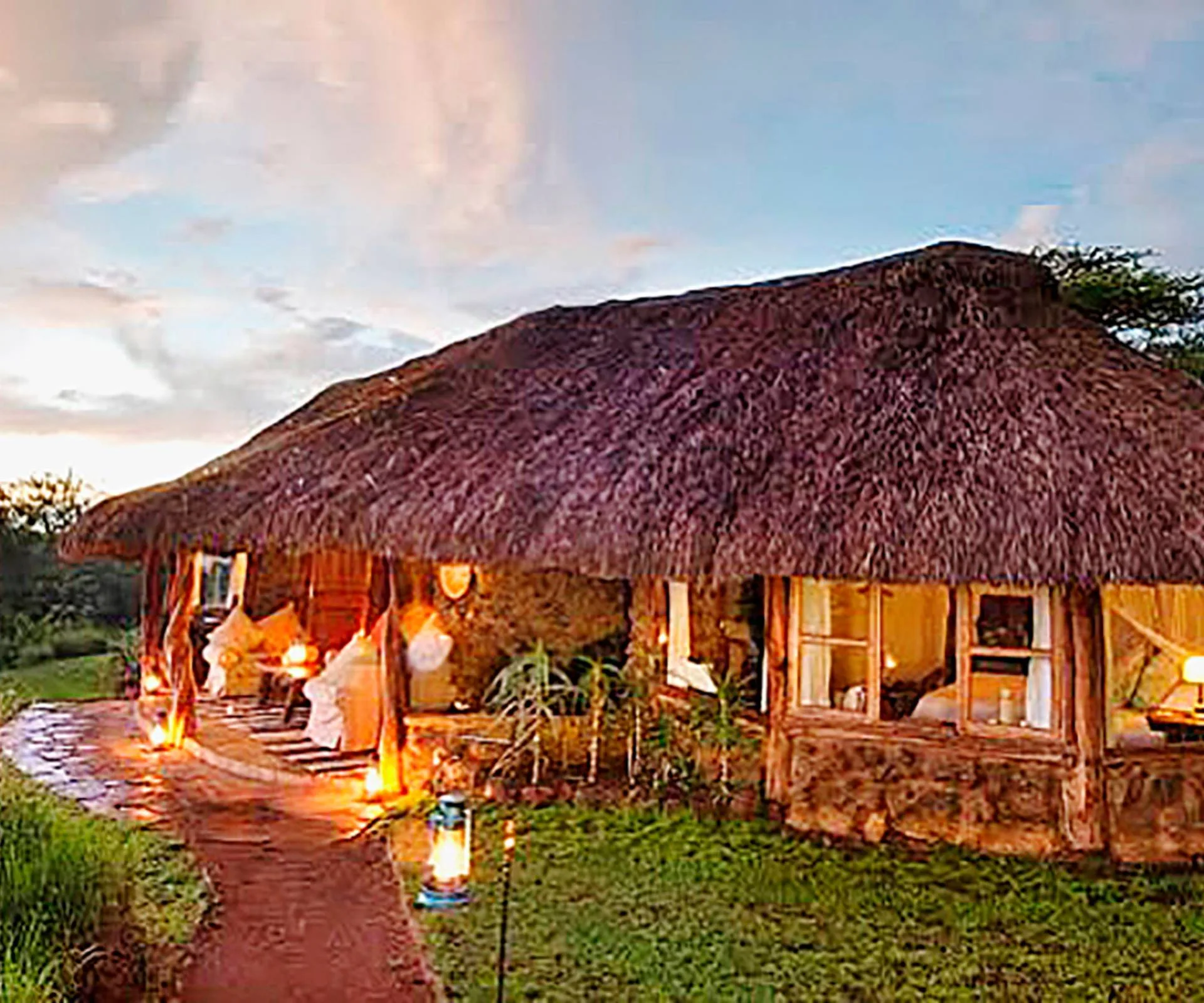 A hut