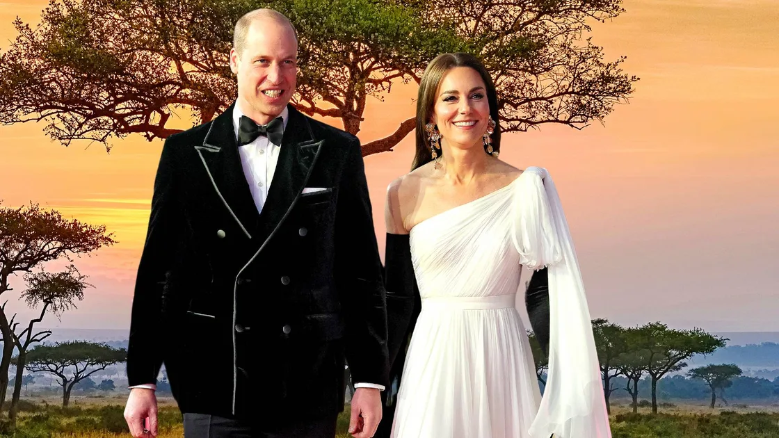 William and Kate renew their vows in Africa