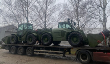 Ukraine receives drones, thermal imagers, and loaders from Lithuania