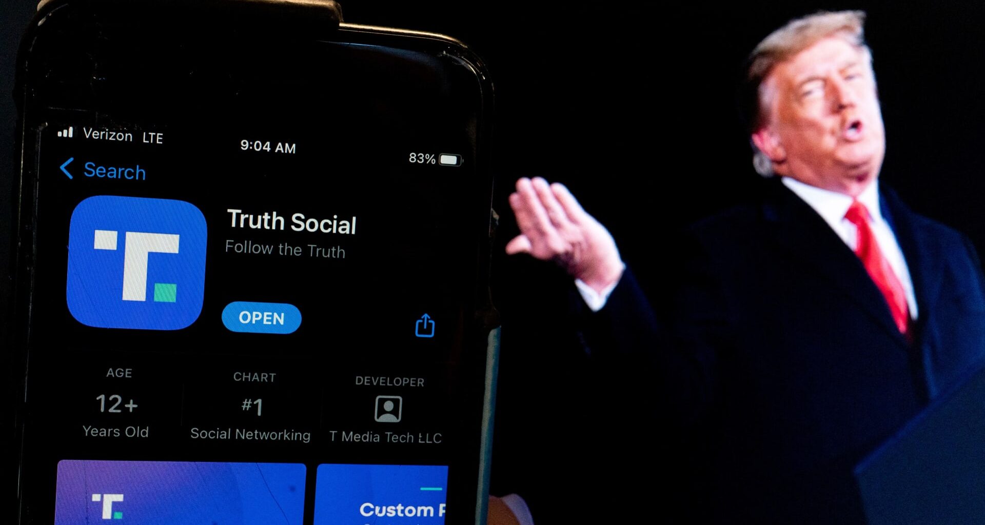 Trump Media shares surge after announcing expansion into financial services including crypto and ETFs
