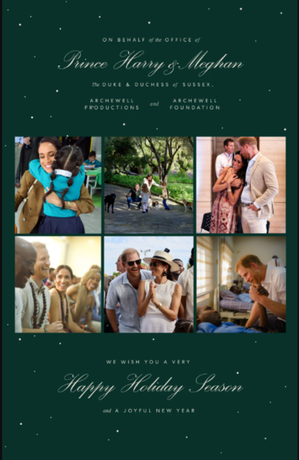 Harry and Meghan's Christmas card for 2024 features rare pictures of their children Harry and Meghan's Christmas card for 2024 features rare pictures of their children