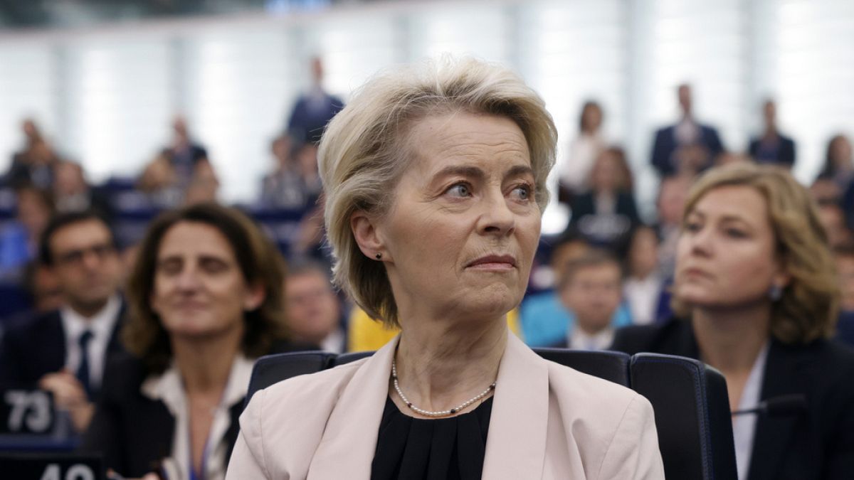 Von der Leyen cancels appointments for two weeks after falling ill with 'severe pneumonia'