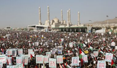 No, UK and US didn't bomb pro-Palestine protest in Yemen