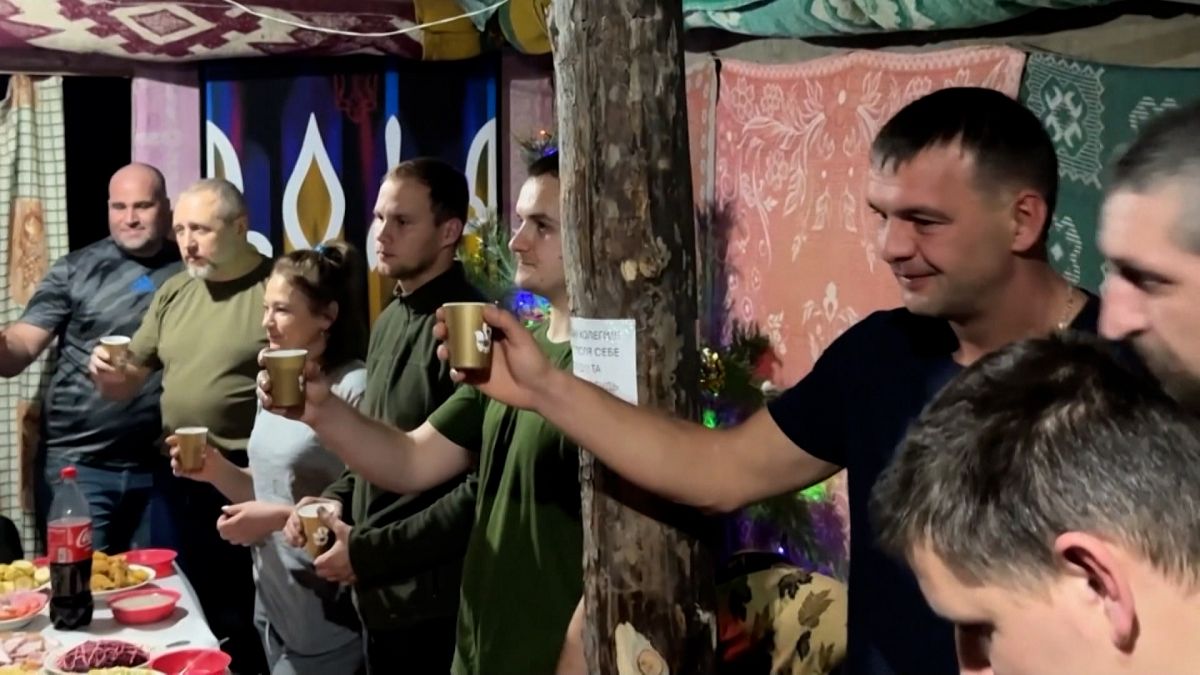 Vidéo. Ukraine : le Nouvel An avec des médecins, au plus près de la ligne de front