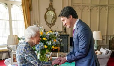 From Queen Elizabeth II to Meghan Markle, Tatler looks back on Justin Trudeau’s surprising (and sometimes controversial) kinship with the British royals