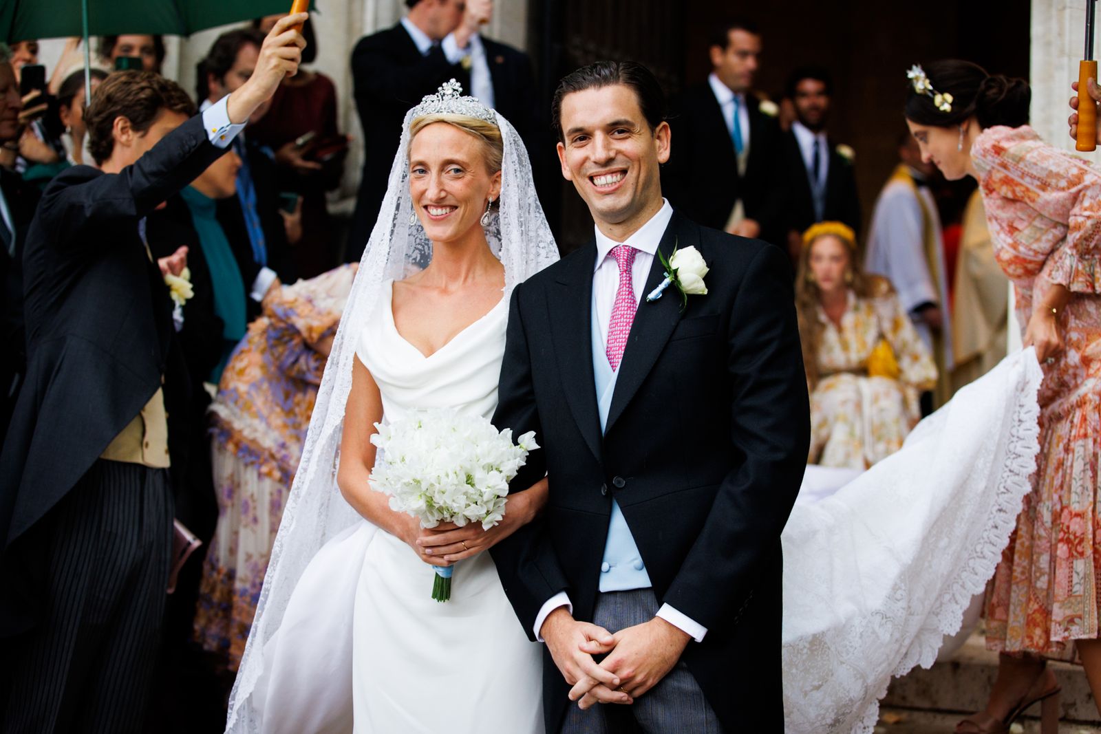 Image may contain Daniel Schechter Pieter De Crem Accessories Formal Wear Tie Adult Person Wedding and Clothing