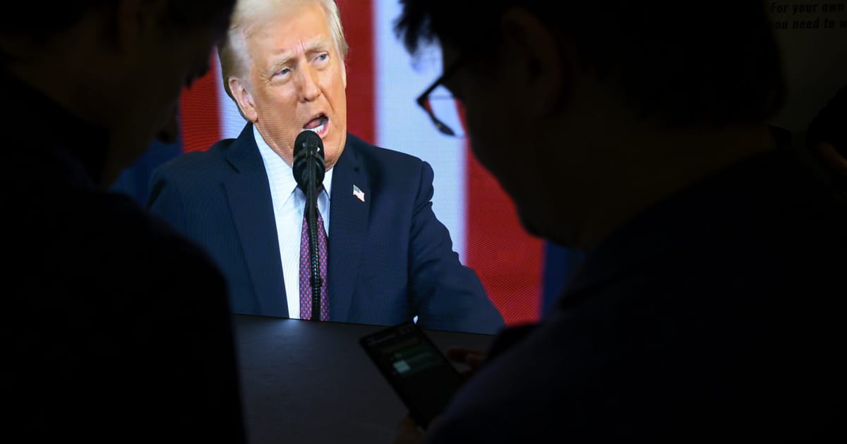 Trump uses Davos to moan about EU red tape – POLITICO