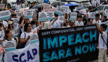 Thousands call for impeachment of Philippines Vice President Sara Duterte | Politics News