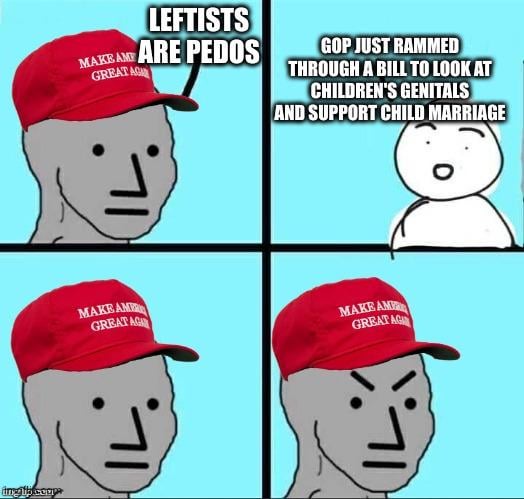 Scratch a MAGA a pedo bleeds.