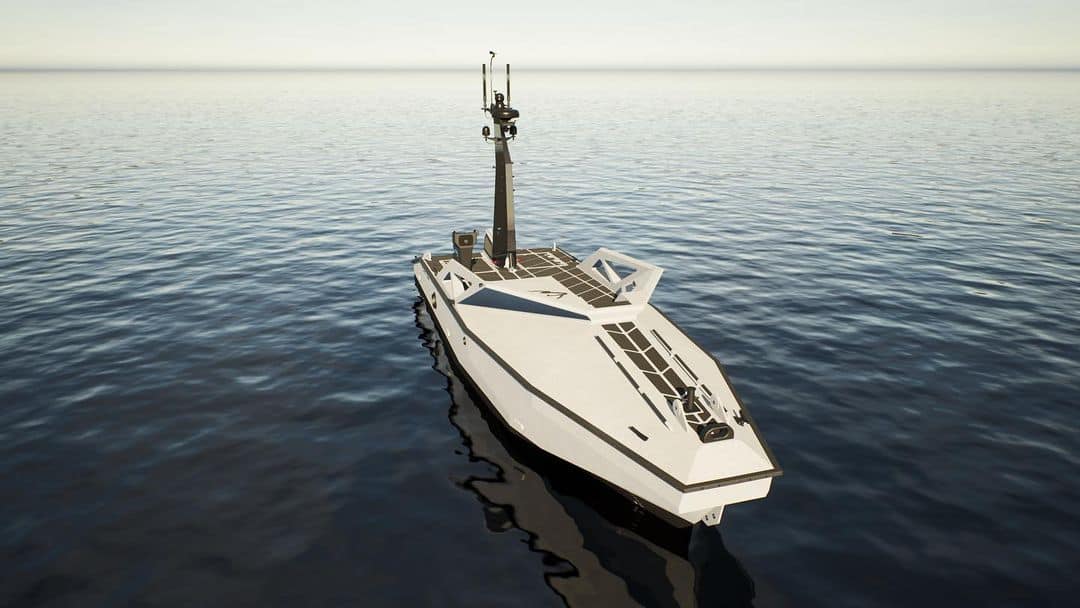 Metal Shark long-range unmanned surface vessel (LRUSV)
