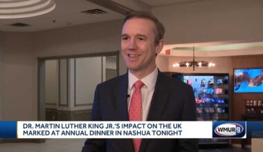 Dr. Martin Luther King Jr.'s impact on the United Kingdom marked at annual dinner in Nashua