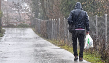 Padavine se bodo še okrepile, ponekod možne tudi nevihte