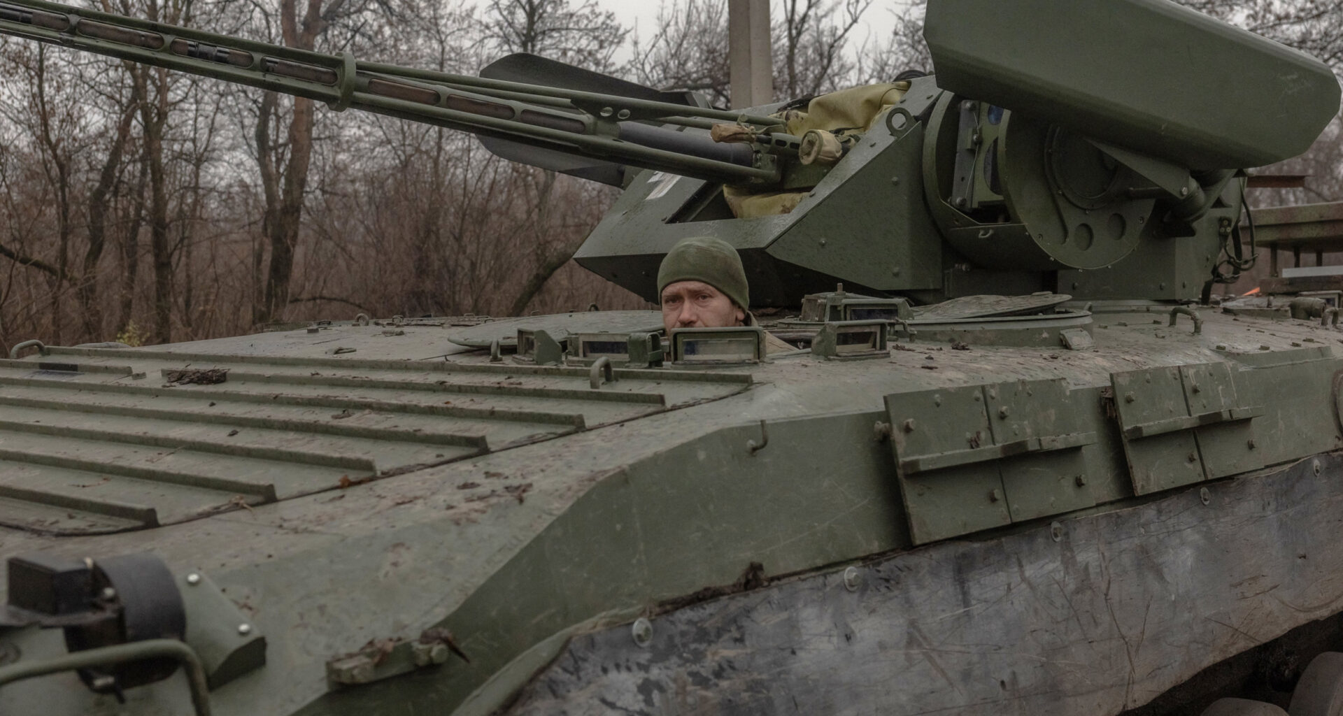 Ukrainian serviceman