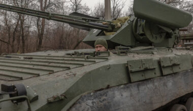 Ukrainian serviceman