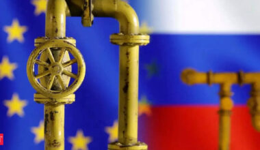 What happens when Russian gas supply to Europe via Ukraine ends?