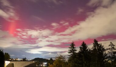 Polarlichter über der Schweiz: Spektakel zum Jahreswechsel