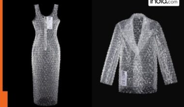 Viral bubble wrap dress (PC: ZNWR/Instagram)