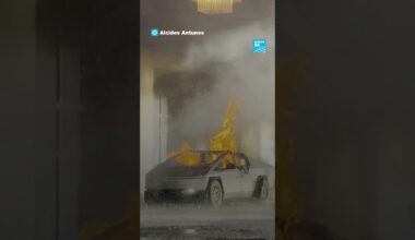 Las Vegas: #Tesla #Cybertruck explodes outside #Trump hotel