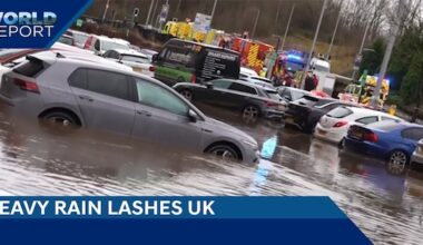 Heavy Rain Lashes UK | 4.8-magnitude Earthquake Hits China