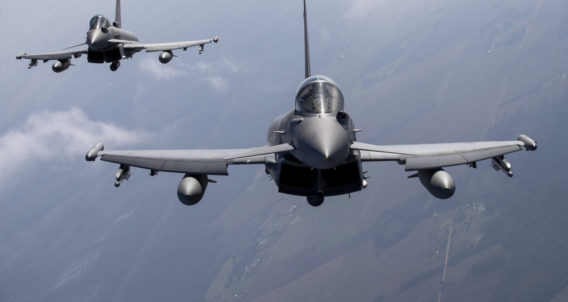 NATO Jets Conducting Baltic Air Policing Mission