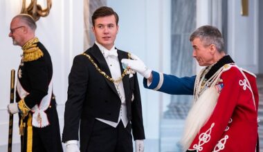 Crown Prince Christian of Denmark steals the spotlight at his first royal New Year’s celebrations with King Frederik and Queen Mary