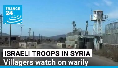 Israeli troops in Syria: Villagers watch on warily as soldiers patrol • FRANCE 24 English