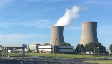 The Perry Nuclear Power Generating Station on the shores of Lake Erie near Cleveland is one of two nuclear power plants currently operating in Ohio. (Wikipedia)