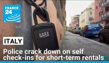Italy cracks down on self check-ins for short-term vacation rentals • FRANCE 24 English