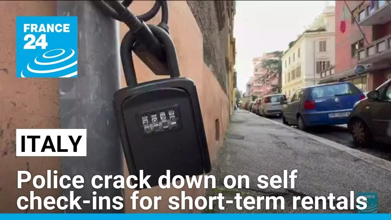 Italy cracks down on self check-ins for short-term vacation rentals • FRANCE 24 English