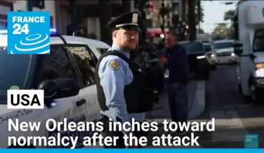 United States: New Orleans inches toward normalcy after the attack • FRANCE 24 English