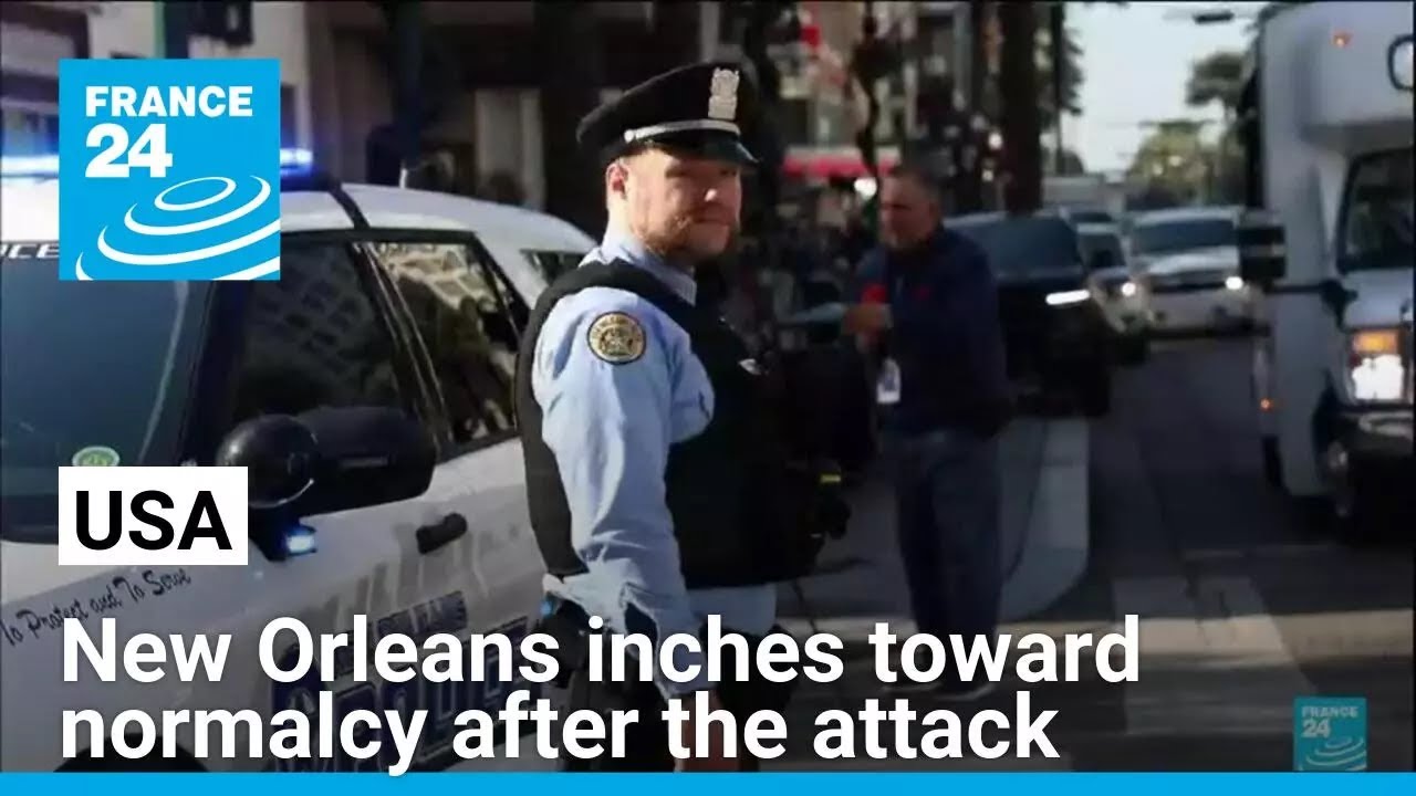 United States: New Orleans inches toward normalcy after the attack • FRANCE 24 English