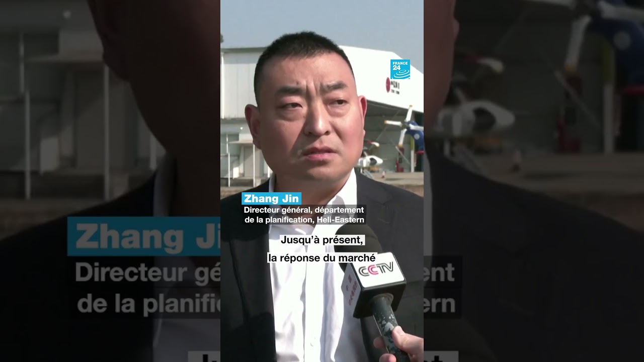 En Chine, la demande de taxis volants est de plus en plus forte • FRANCE 24