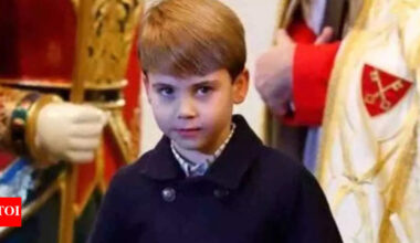 Why Prince Louis does not sit with other royals at the traditional Christmas lunch?