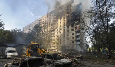 At least 3 killed, 23 injured in Ukraine after Russian drone attacks across south, east