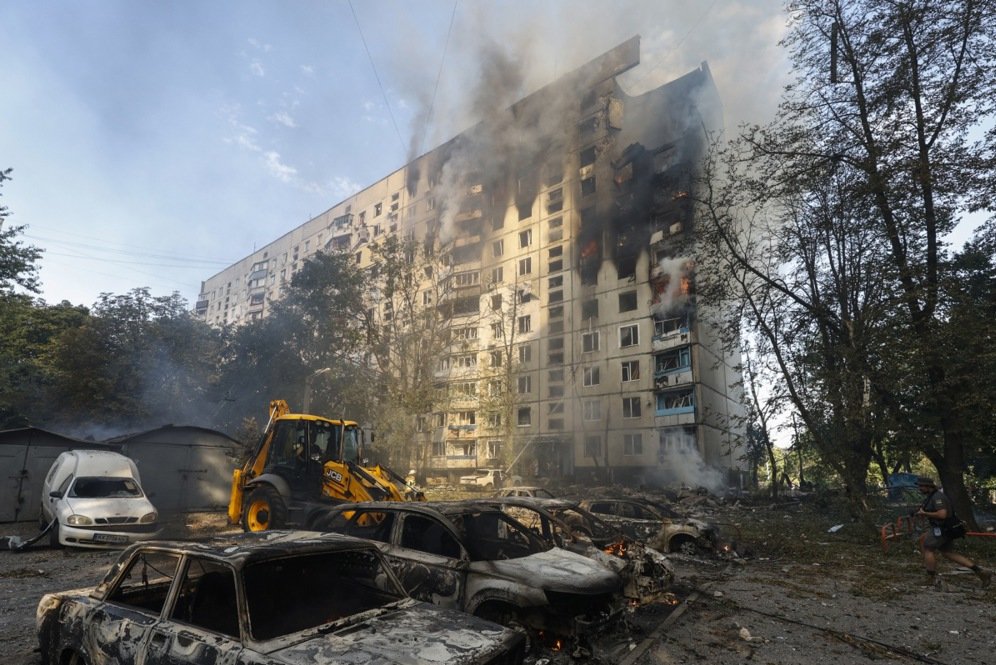 At least 3 killed, 23 injured in Ukraine after Russian drone attacks across south, east
